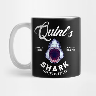 Quint's Shark Fishing Charters Since 1975 - Amity Island Mug